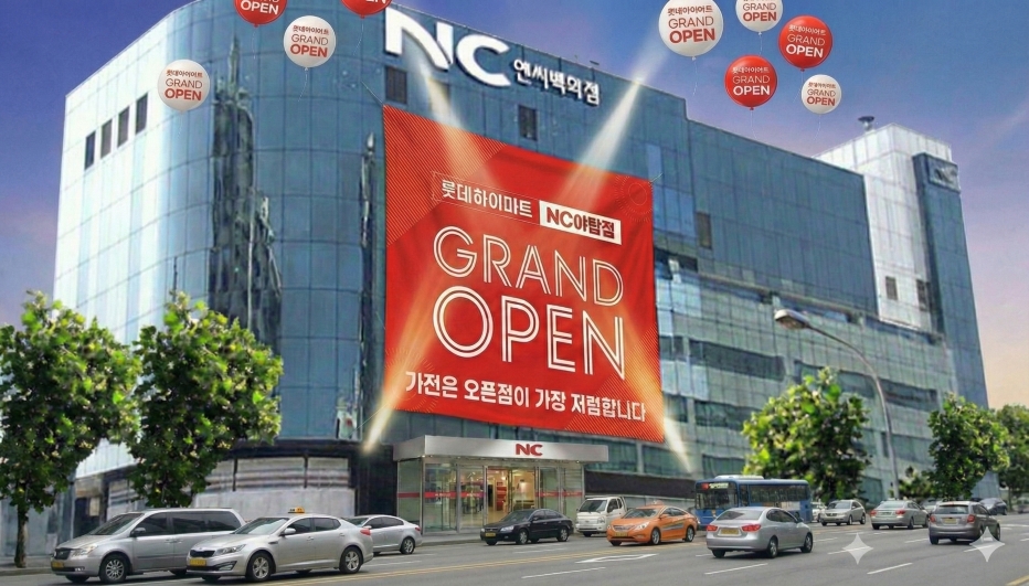 롯데하이마트 NC야탑점 매장