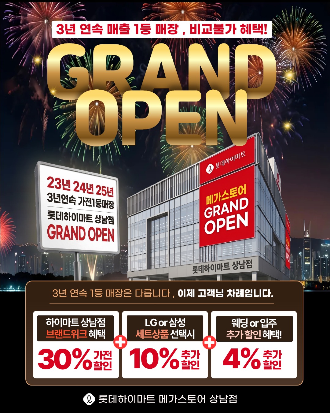 [부울경 매출 1위점] 롯데하이마트 상남점 행사안내 자세히 보기